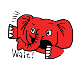 Funky Elephants sticker #11439152
