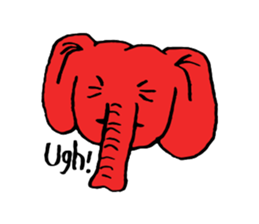 Funky Elephants sticker #11439163