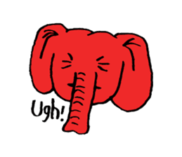 Funky Elephants sticker #11439163