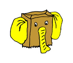 Funky Elephants sticker #11439164