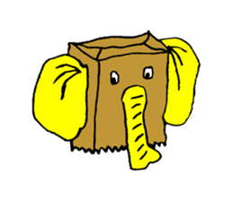 Funky Elephants sticker #11439164