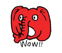 Funky Elephants sticker #11439168