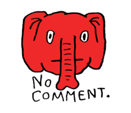 Funky Elephants sticker #11439170