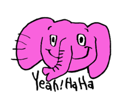 Funky Elephants sticker #11439172