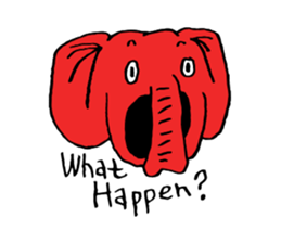 Funky Elephants sticker #11439183