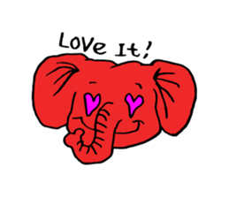 Funky Elephants sticker #11439186