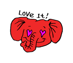 Funky Elephants sticker #11439186