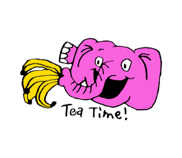 Funky Elephants sticker #11439188