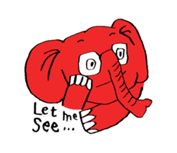 Funky Elephants sticker #11439190
