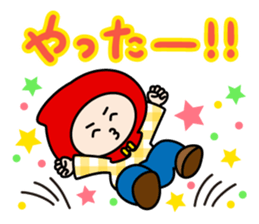 Little Red Hood Boy sticker #11439195