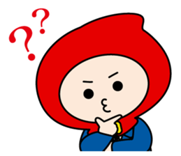 Little Red Hood Boy sticker #11439202