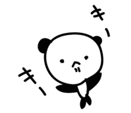 ghost panda 2 sticker #11439247