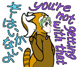 "Animal-Suit" Nanami sticker #11439300