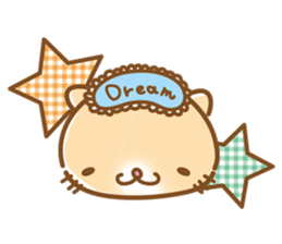 sleepy cat and the seal sticker #11439743