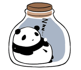 Ink panda sticker #11440307