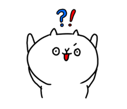 the smile of cat 10 sticker #11440451