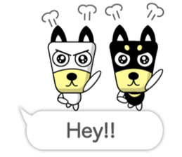 Trapezoidal Dog 8 ( English ) sticker #11440603