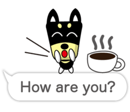 Trapezoidal Dog 8 ( English ) sticker #11440604