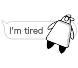 Trapezoidal Dog 8 ( English ) sticker #11440606