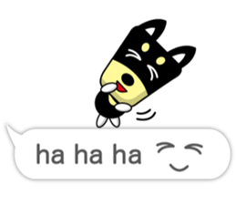 Trapezoidal Dog 8 ( English ) sticker #11440615