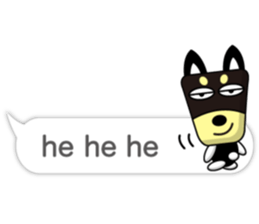 Trapezoidal Dog 8 ( English ) sticker #11440618
