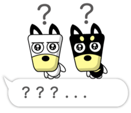 Trapezoidal Dog 8 ( English ) sticker #11440620