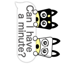 Trapezoidal Dog 8 ( English ) sticker #11440624