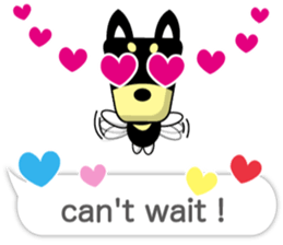 Trapezoidal Dog 8 ( English ) sticker #11440628