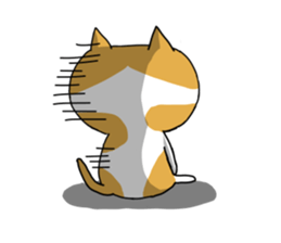 Spotted cat Sticker sticker #11440735