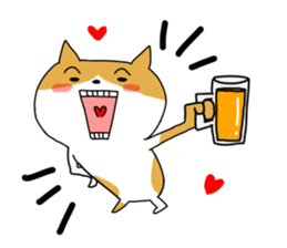 Spotted cat Sticker sticker #11440749