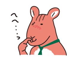 Bird and Squirrel,then partly Frog sticker #11440823