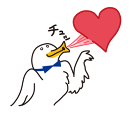 Bird and Squirrel,then partly Frog sticker #11440824