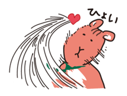 Bird and Squirrel,then partly Frog sticker #11440825