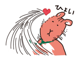 Bird and Squirrel,then partly Frog sticker #11440825