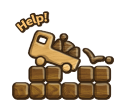 Wood Toy Sticker sticker #11440935