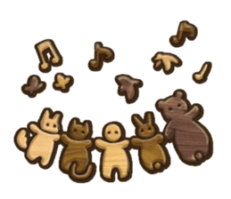 Wood Toy Sticker sticker #11440937