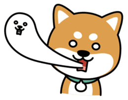 Messenger dog ! Mameshiba sticker #11441026