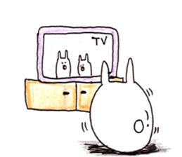 Egg type of Rabbit 2 sticker #11441326