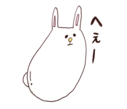 Egg type of Rabbit 2 sticker #11441347