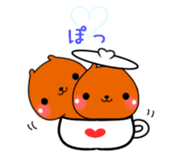 Baby baby capybara sticker #11441798