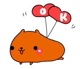 Baby baby capybara sticker #11441806