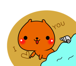 Baby baby capybara sticker #11441827