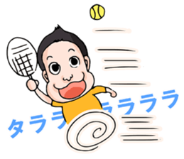 Enjoy TENNIS Sticker sticker #11442134