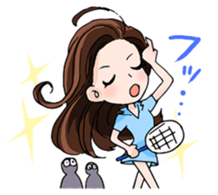 Enjoy TENNIS Sticker sticker #11442138