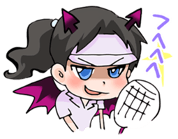 Enjoy TENNIS Sticker sticker #11442145