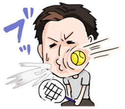 Enjoy TENNIS Sticker sticker #11442147