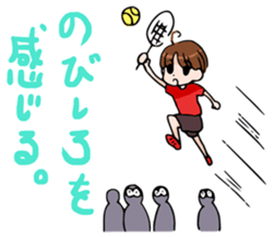 Enjoy TENNIS Sticker sticker #11442149