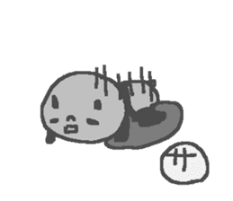 Name Sachiko cute panda stickers! sticker #11442253