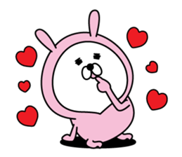 Tights rabbit2 sticker #11442355