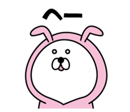 Tights rabbit2 sticker #11442370